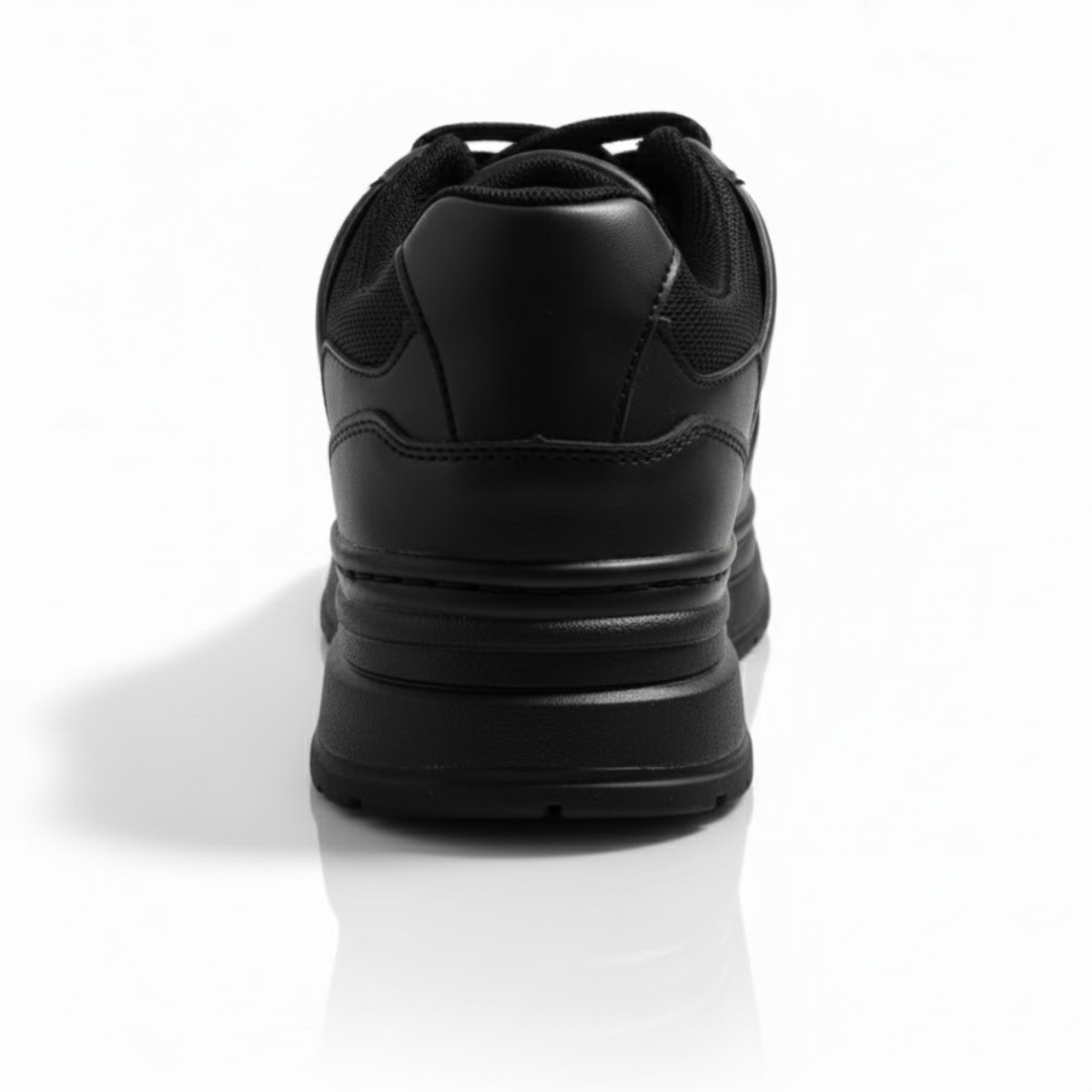 Bershka Multi-layered Chunky Sneakers - BLK