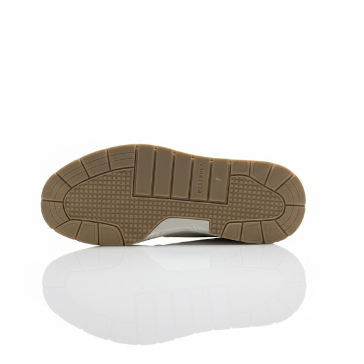 Bershka Multi-layered Chunky Sneakers - WHT