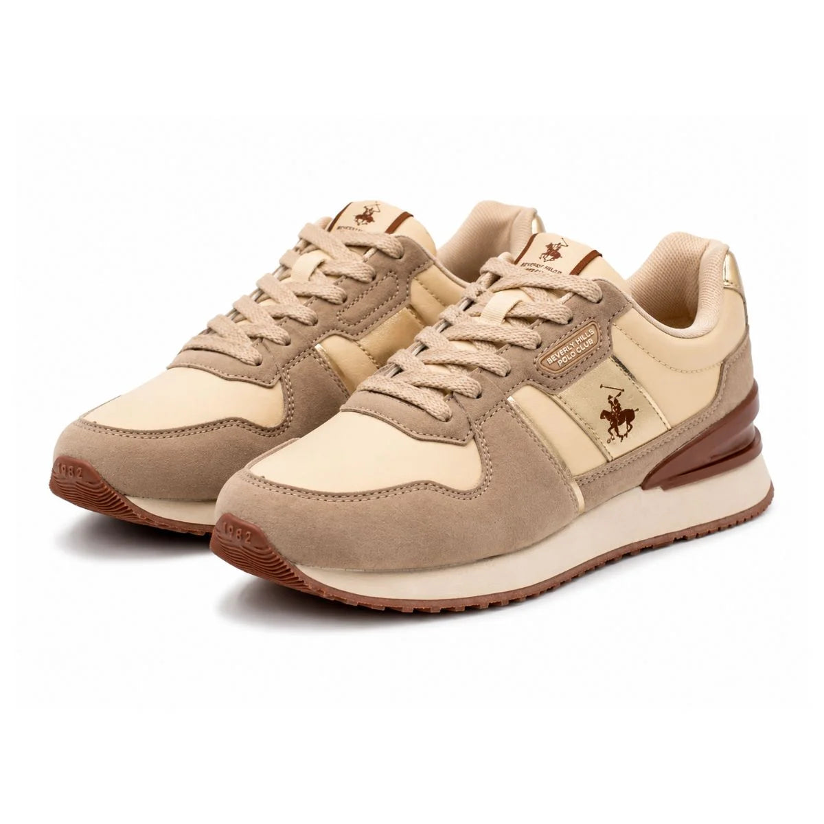 Beverly Hills Polo Club BIANCA-BG-W8 Sneakers Women - BEG - Beige / 35