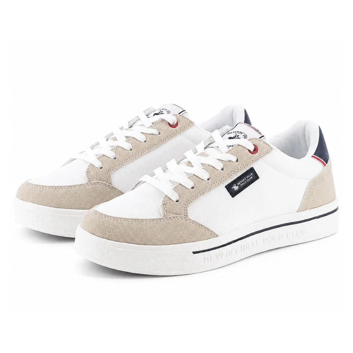 Beverly Hills Polo Club CEO-IVO-01 V5 Sneakers Men - BEGWHT - Black / 38.5