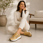 Beverly Hills Polo Club Chunky Sneakers Women BHPC241016-GLD