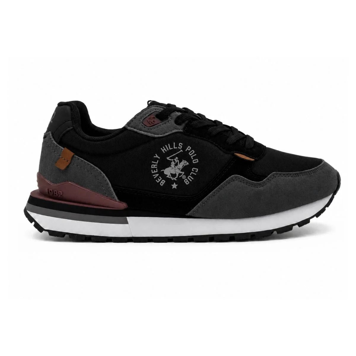 Beverly Hills Polo Club FOXX-BL- M8 Sneakers Men - GRYBLK