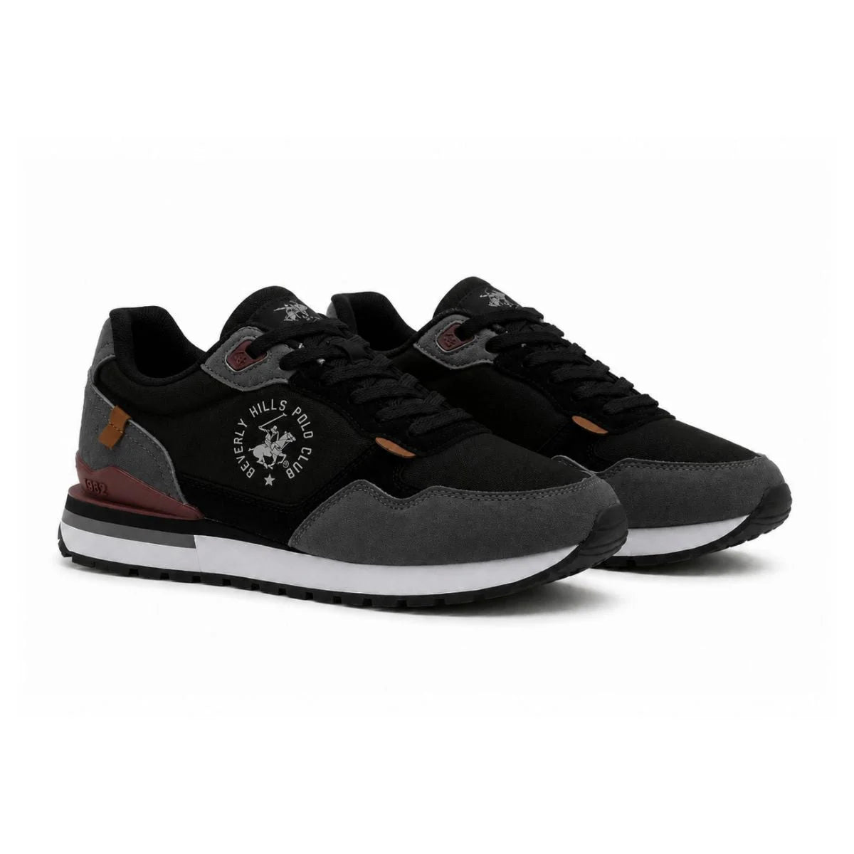 Beverly Hills Polo Club FOXX-BL- M8 Sneakers Men - GRYBLK