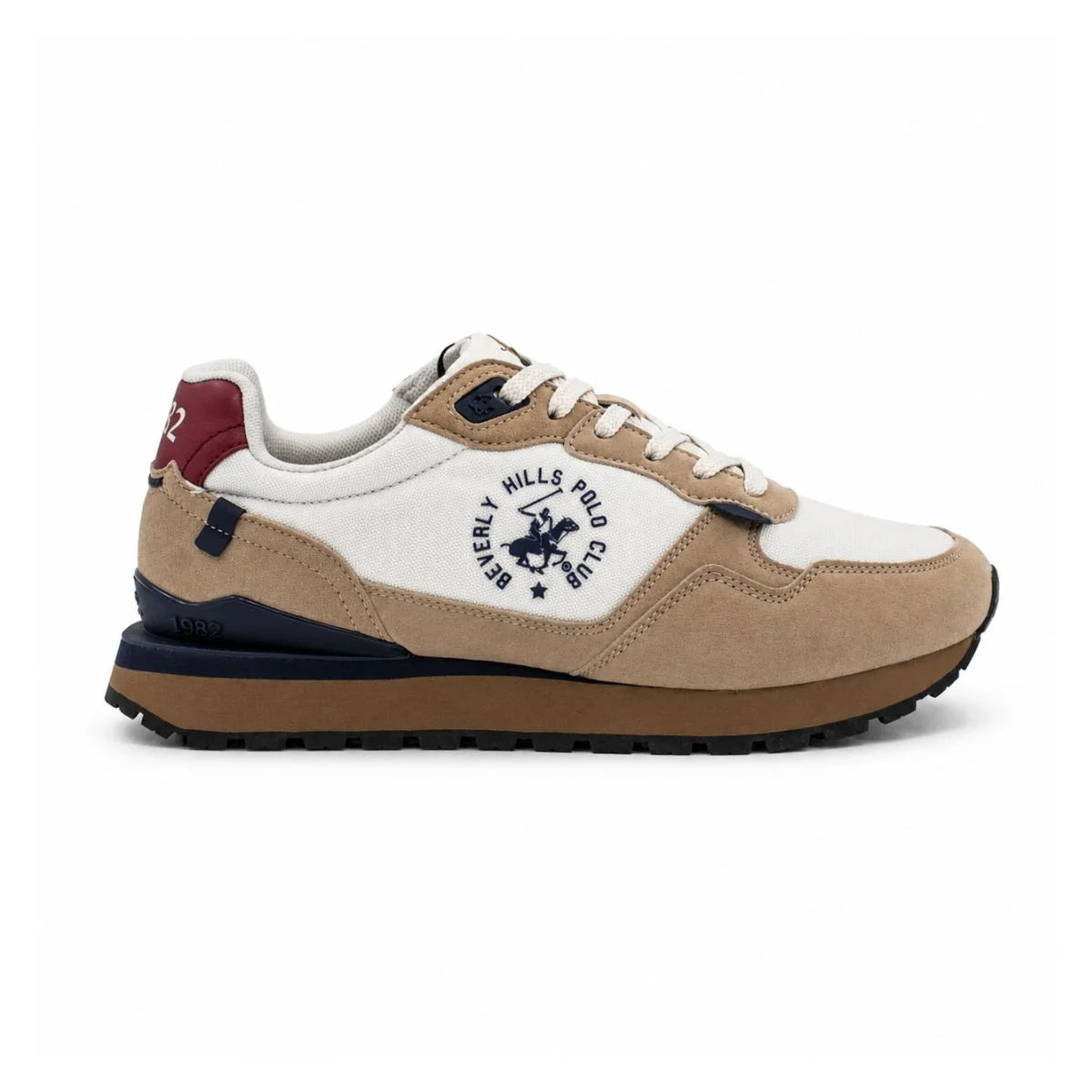 Beverly Hills Polo Club FOXX Sneakers Men - BEG