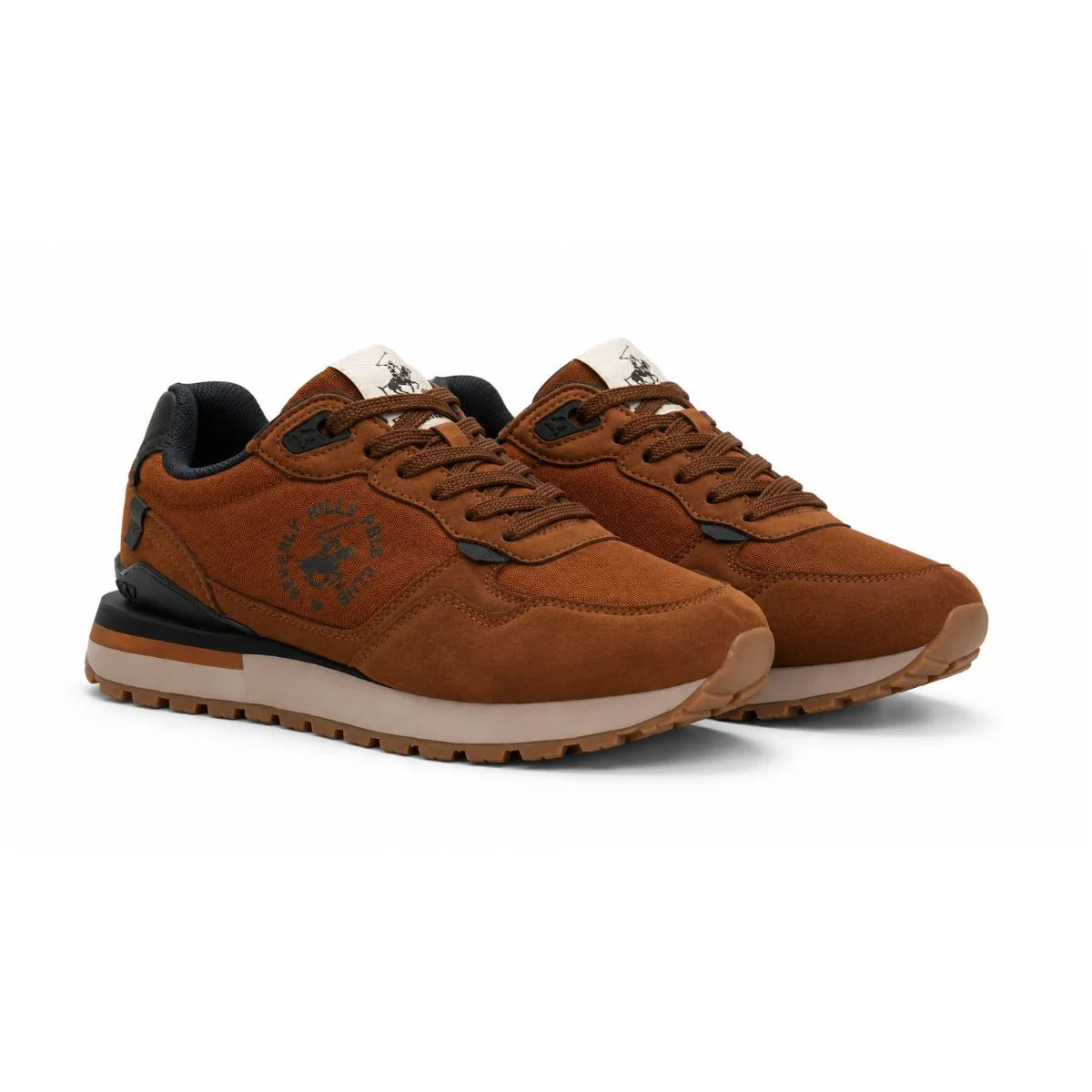 Beverly Hills Polo Club FOXX Sneakers Men -BRN - Brown / 38.5
