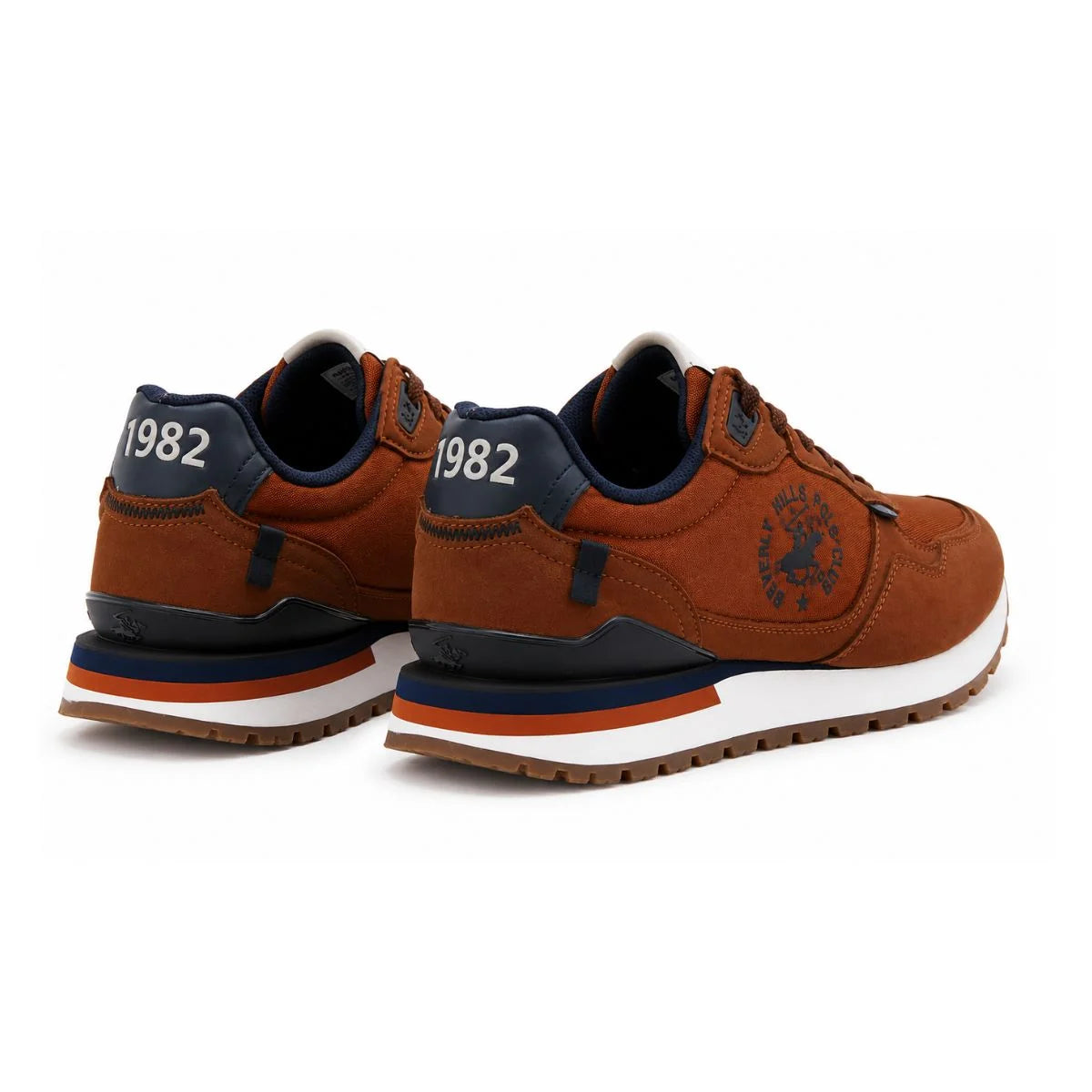 Beverly Hills Polo Club FOXX Sneakers Men - BRN