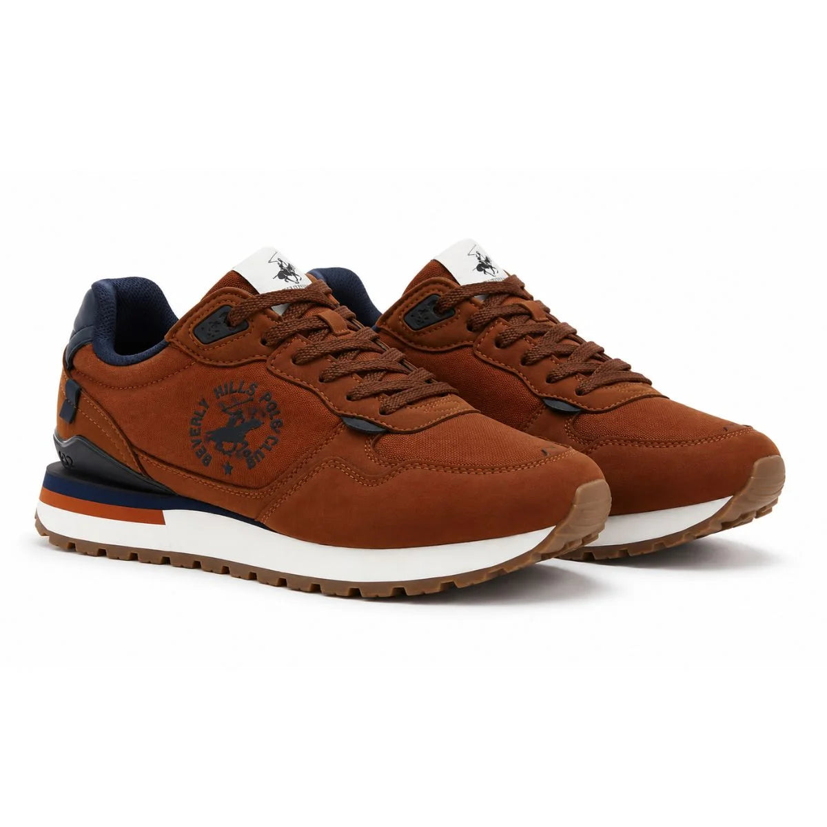 Beverly Hills Polo Club FOXX Sneakers Men - BRN