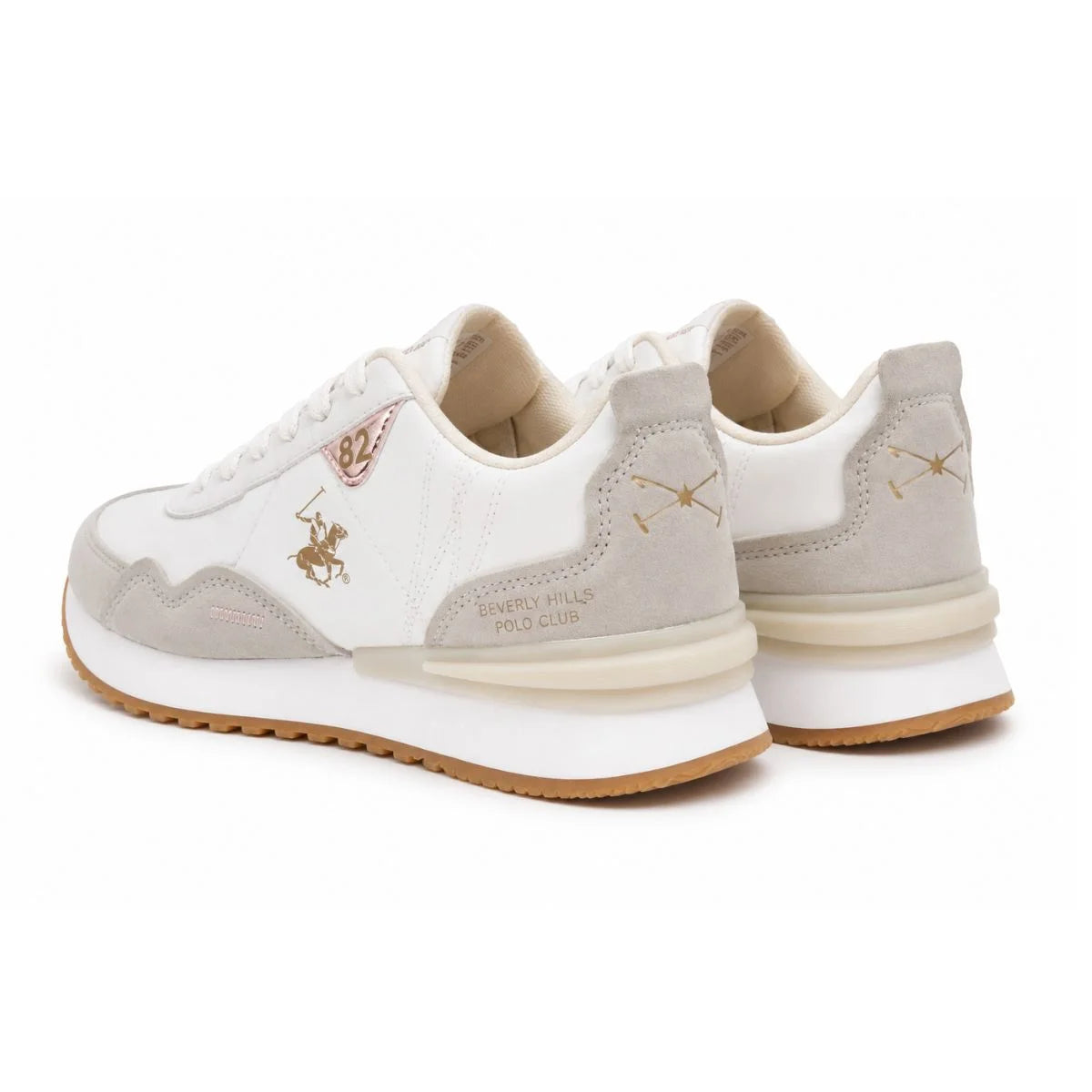 Beverly Hills Polo Club KENNY-W8 Sneakers Women - OFFWHTGRY