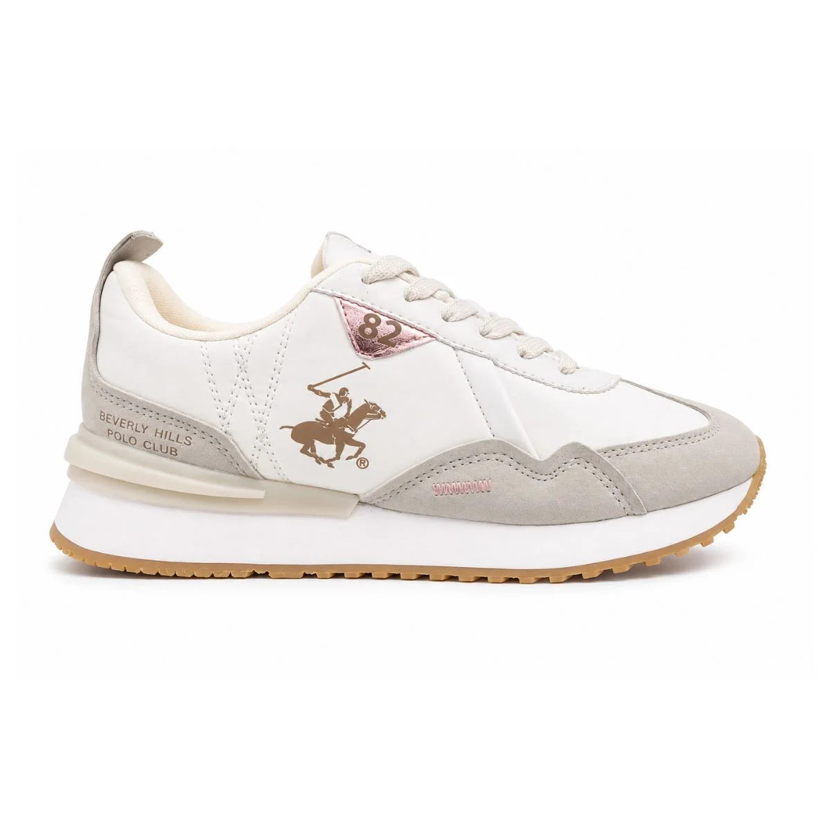 Beverly Hills Polo Club KENNY-W8 Sneakers Women - OFFWHTGRY