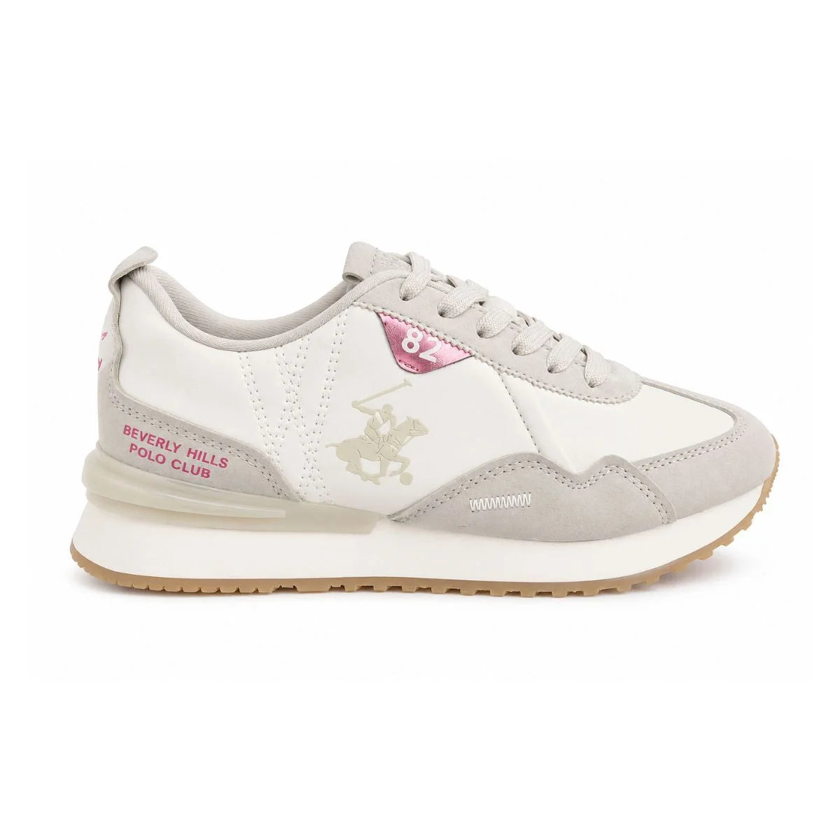 Beverly Hills Polo Club KENNY-W8 Sneakers Women - WHTGRY