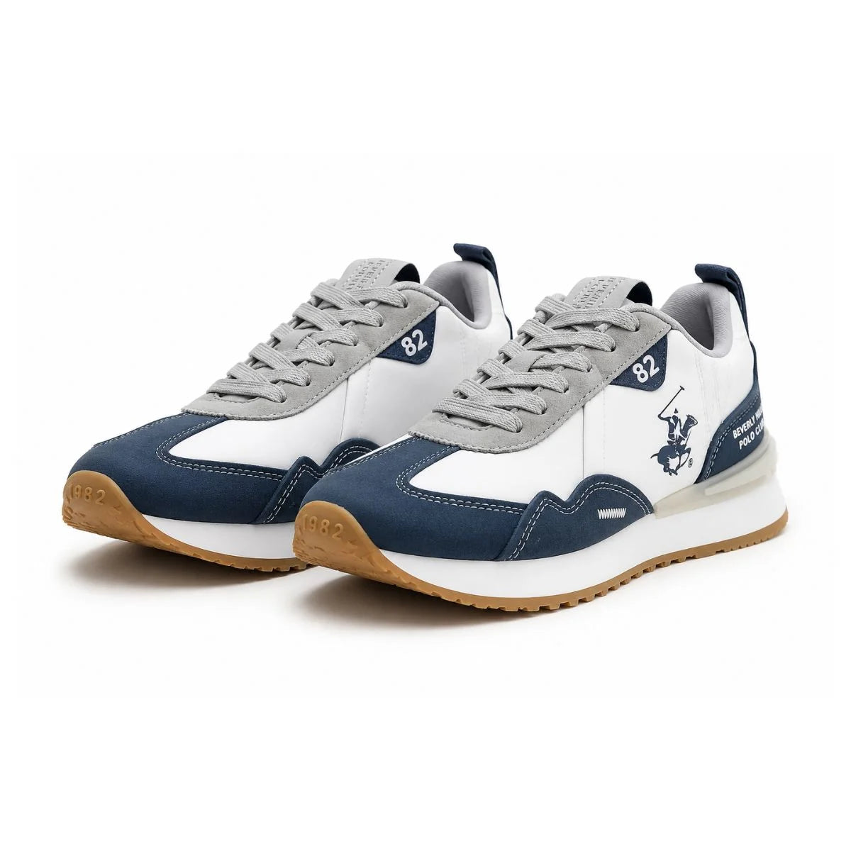 Beverly Hills Polo Club KENNY-W8 Sneakers Women - WHTNVY - White-Navy / 35