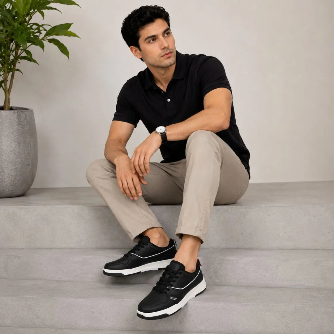 Beverly Hills Polo Club Sneakers Men BHPC241002-BLK