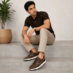 Beverly Hills Polo Club Sneakers Men BHPC241002-BRN