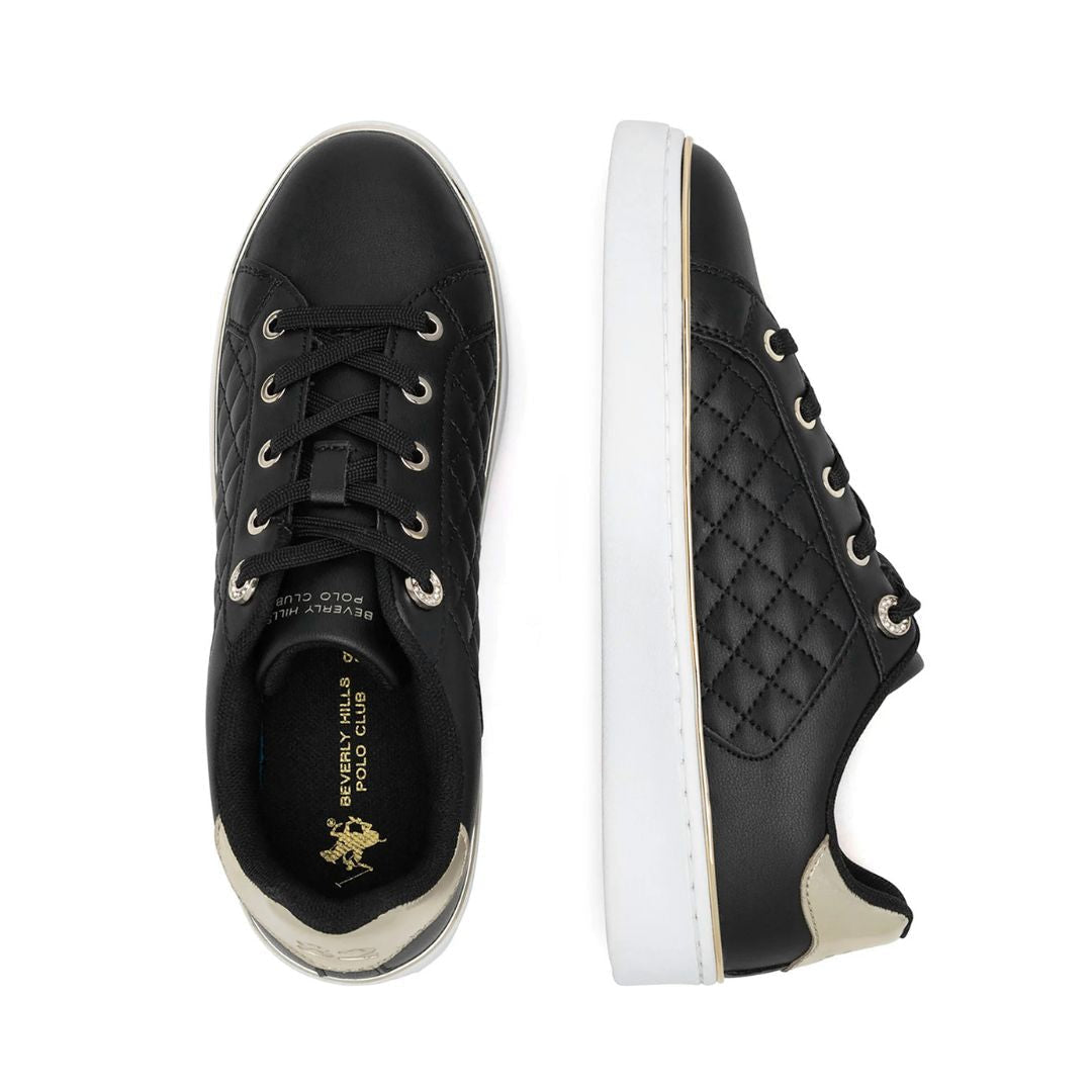 Beverly Hills Polo Club Sneakers Women BHPCV12-493-BLK