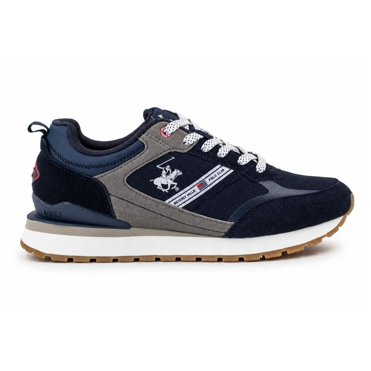 Beverly Hills Polo Club SPIRT-GY- M8 Sneakers Men - NVYGRY