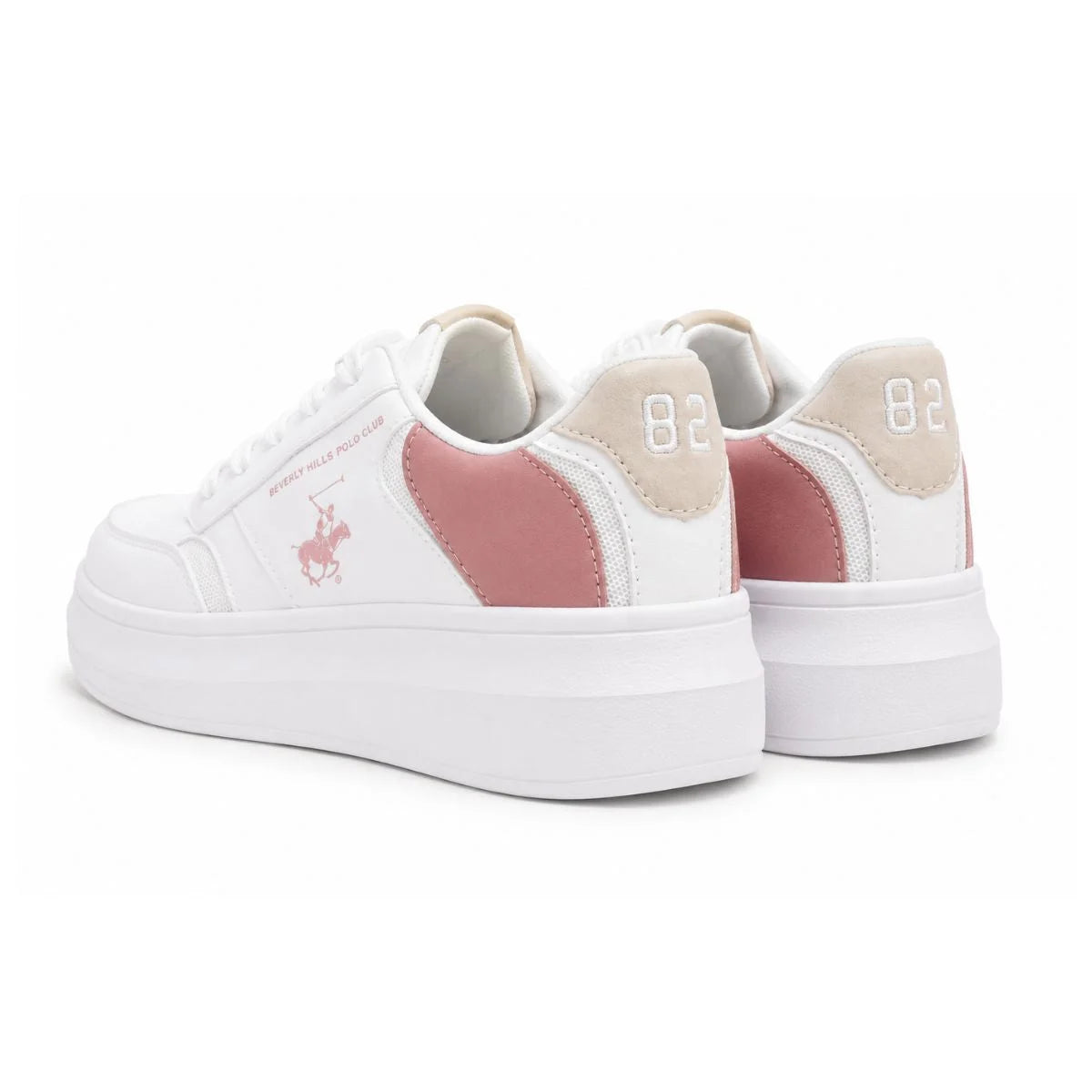Beverly Hills Polo Club ZUMBA -W8 Sneakers Women - WHTPNK