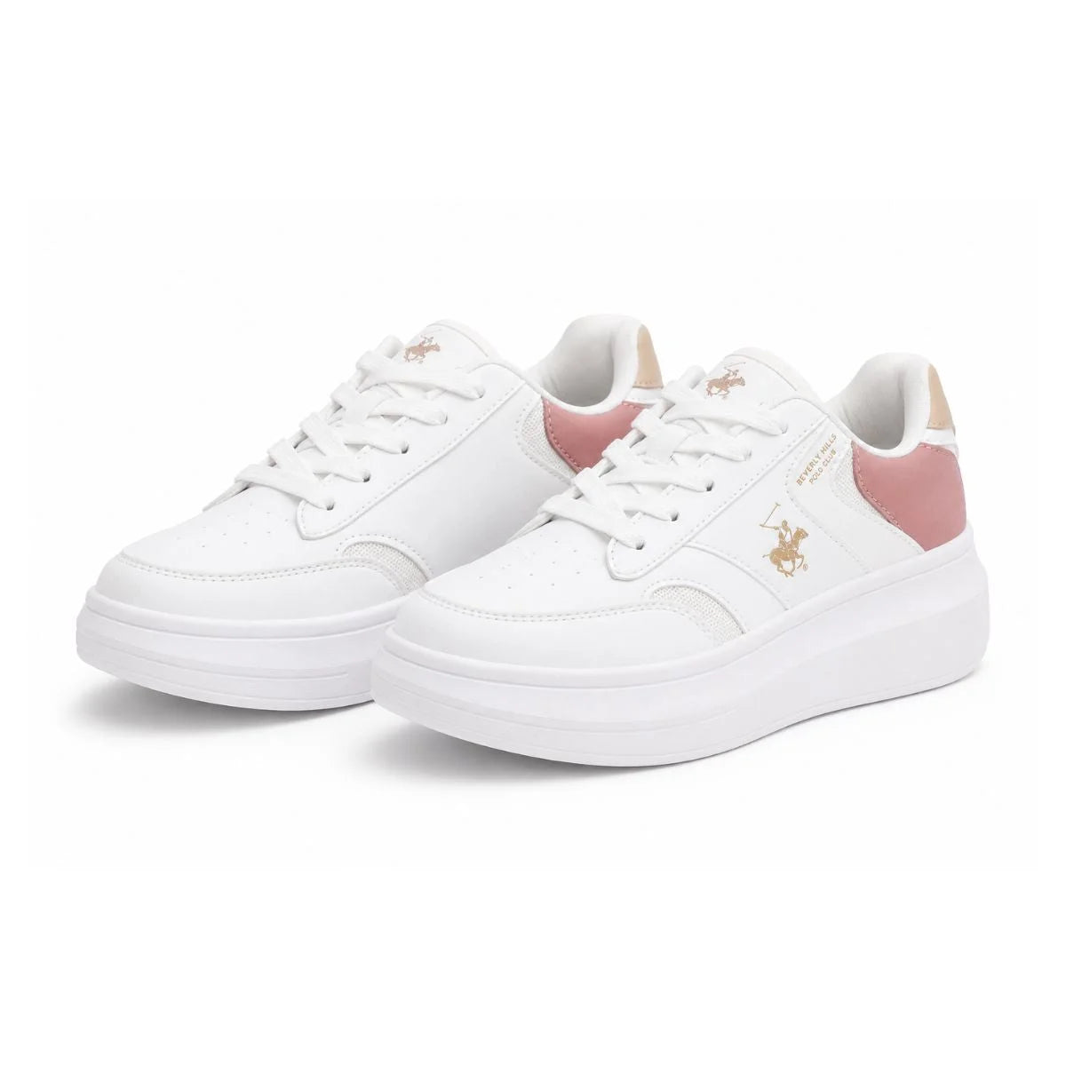 Beverly Hills Polo Club ZUMBA -W8 Sneakers Women - WHTPNK - White-Pink / 35