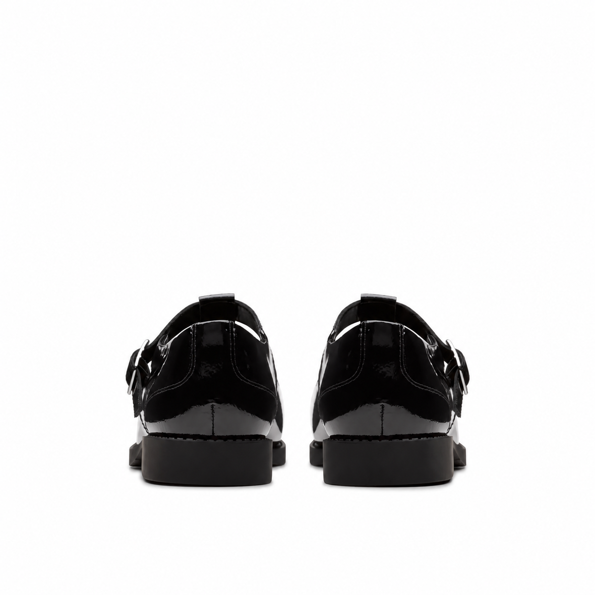 Clarks Tapa Hope Youth Black Patent Women - BLK