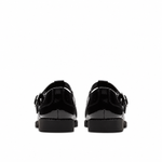 Clarks Tapa Hope Youth Black Patent Women - BLK