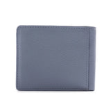 BOSS Grained Leather Embossed logo Bi-Fold Wallet - SKY - Sky Blue