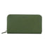 BOSS Leather Zip-Up Wallet with Logo - Tods Green