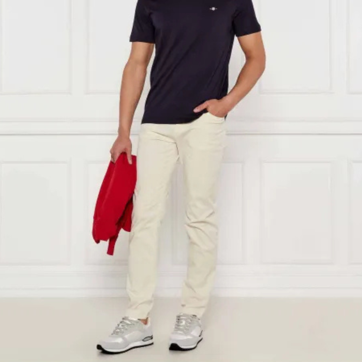 BOSS Parkour Runn Trainers Men - WHTGRY