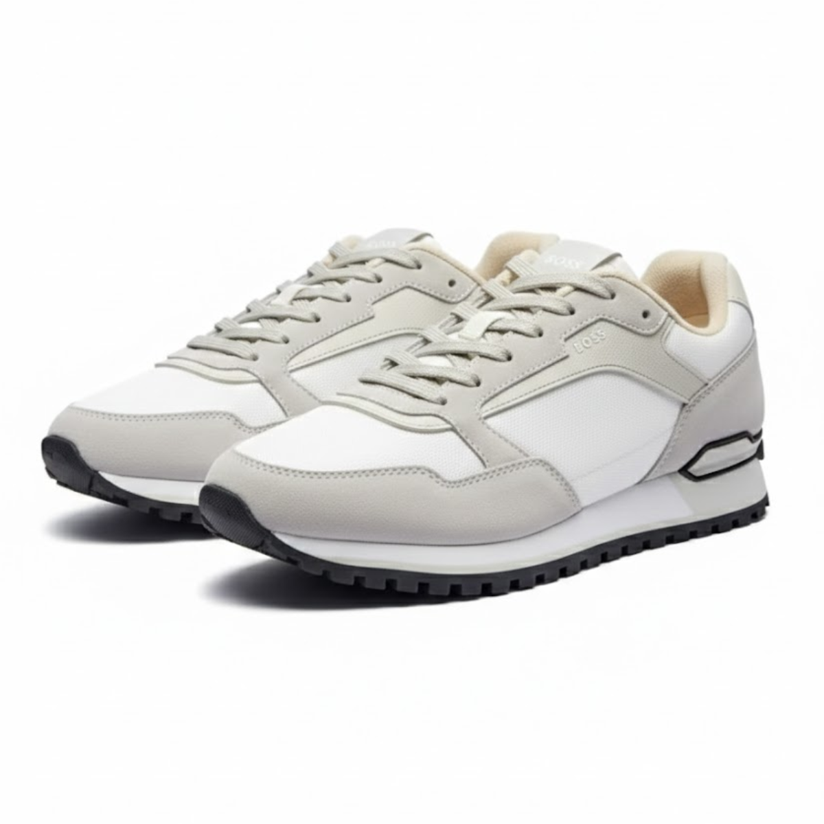 BOSS Parkour Runn Trainers Men - WHTGRY