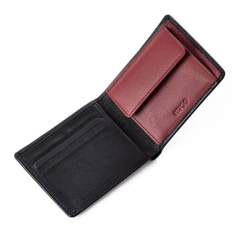 BOSS Printed HUGO logo Bi - Fold Wallet - BLK Black Accessories