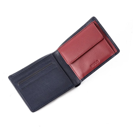 BOSS Printed HUGO logo Bi - Fold Wallet - NVY Navy Accessories