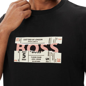 BOSS T-Shirt Bossticket Men 50515829-BLK