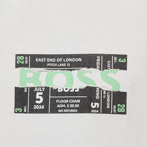 BOSS T-Shirt Bossticket Men 50515829-WHT