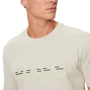BOSS T-Shirt Cotton Jersey Men 50525208-OFFWHT