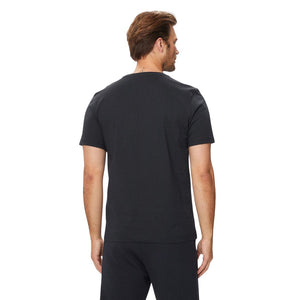 BOSS T-Shirt Cotton Jersey Typographic Art Men 50519350-NVY