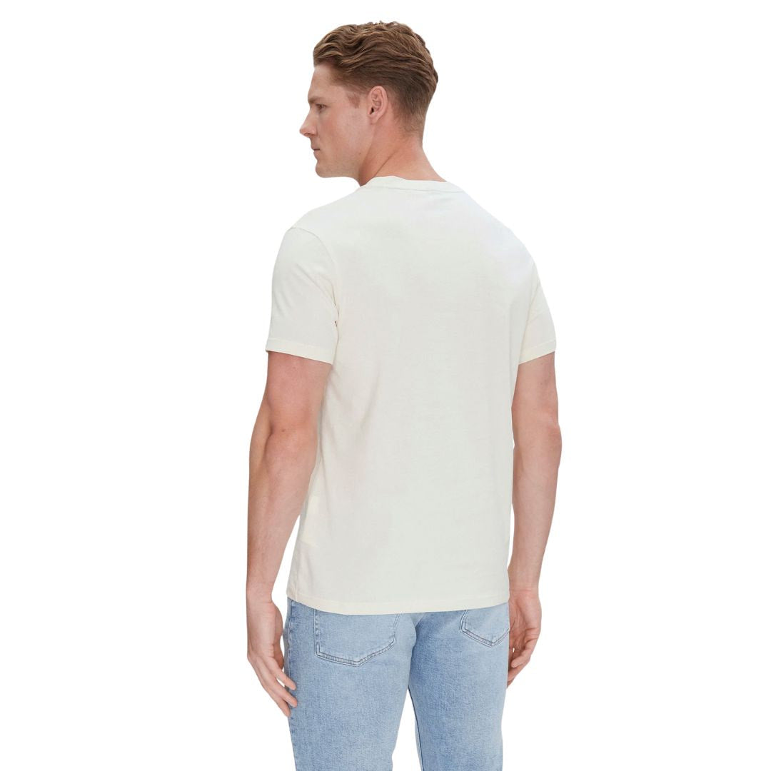 BOSS T-Shirt Cotton Jersey With SPF 50 + UV Protection Men 50491706-WHT