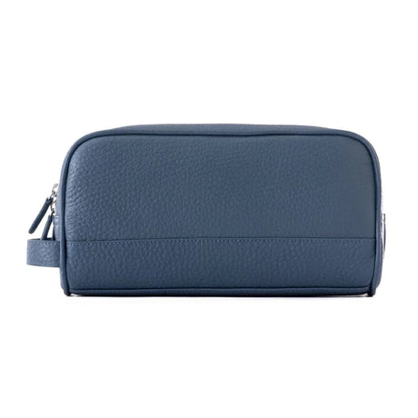 BOSS Washbag with Logo Label - NVY - Navy