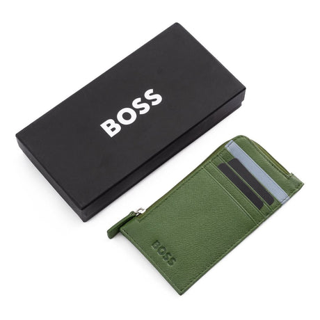 BOSS Zip It Cardholder - GRN - Green