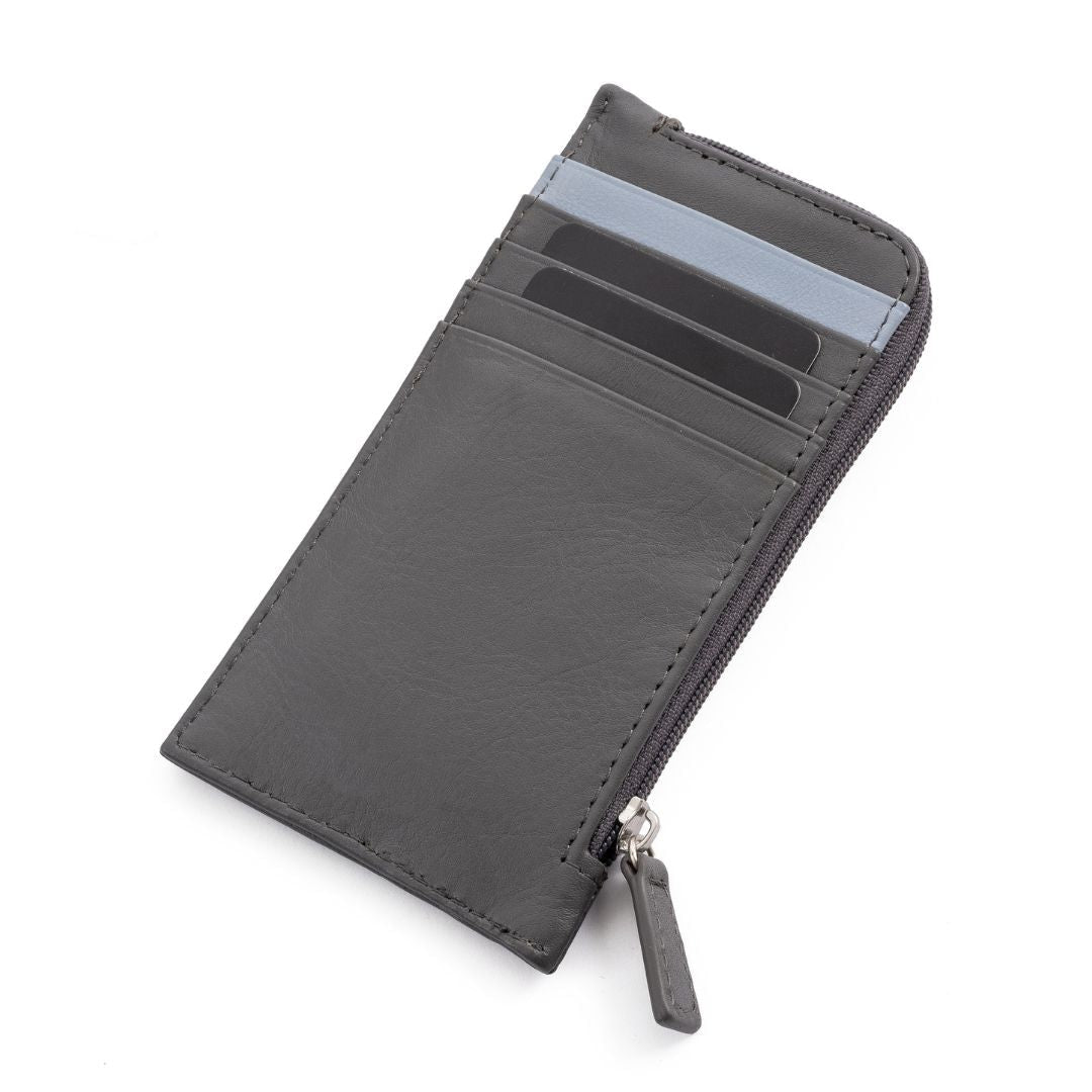 BOSS Zip It Cardholder - GRY - Gray