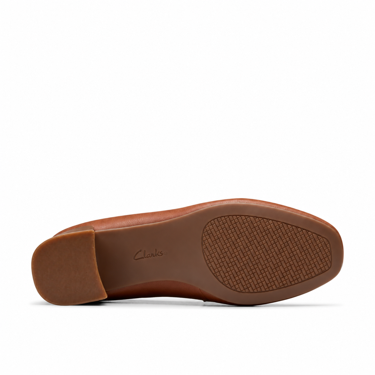 Clarks Iridessa Sky Dark Tan Leather- TAN