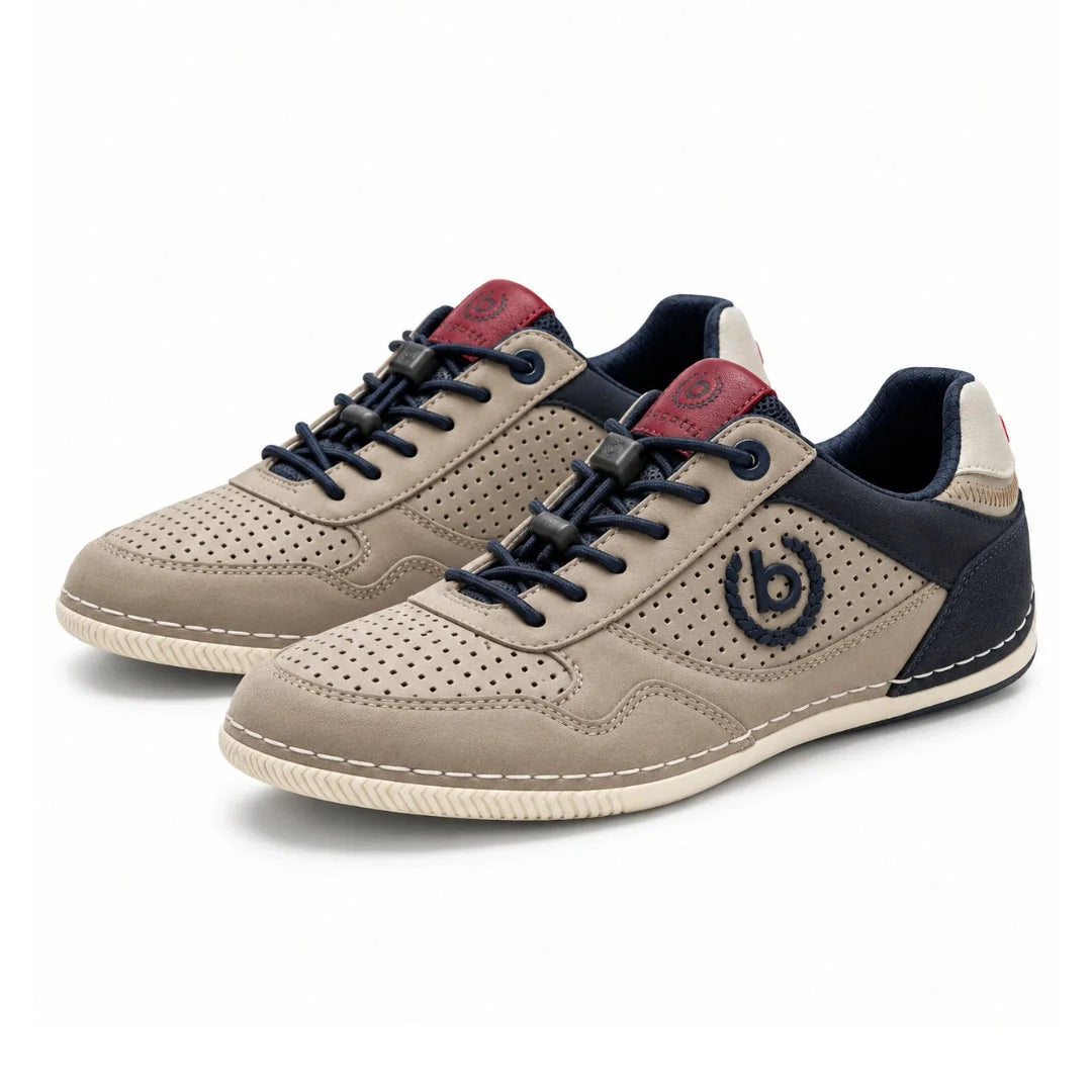 Bugatti Causal Leather Sneakers Men 0107-BEG