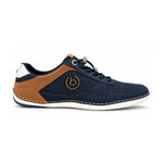 Bugatti Causal Leather Sneakers Men 0107-DBL - Dark Blue / 40