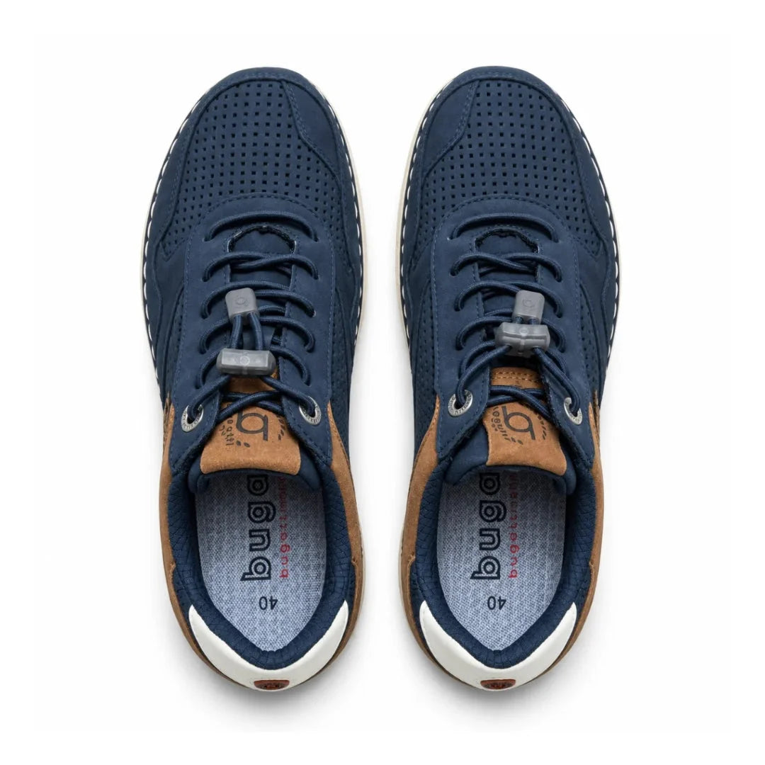 Bugatti Causal Leather Sneakers Men 0107-DBL