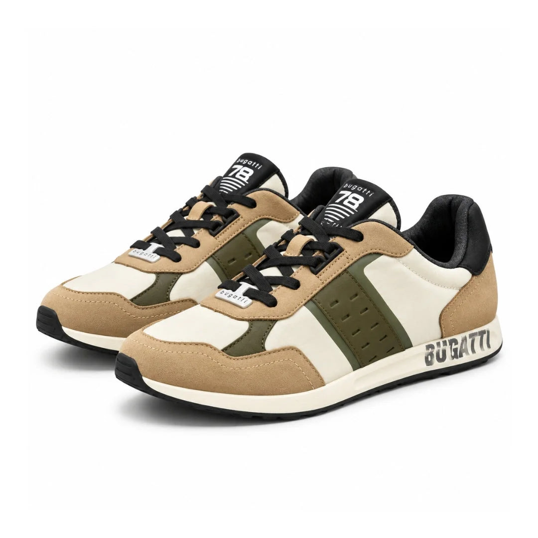 Bugatti Causal Leather Sneakers Men 0108-MLT