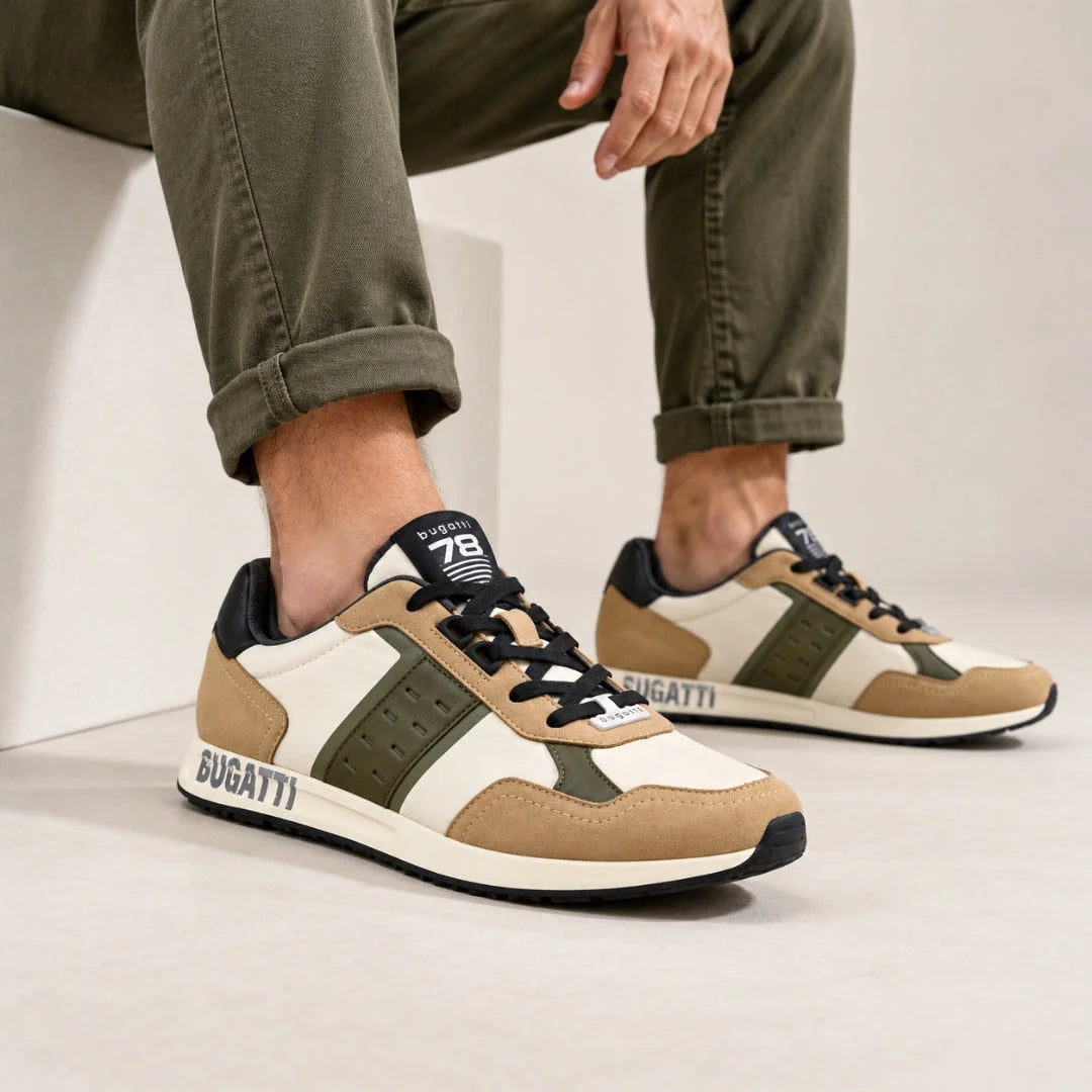Bugatti Causal Leather Sneakers Men 0108-MLT