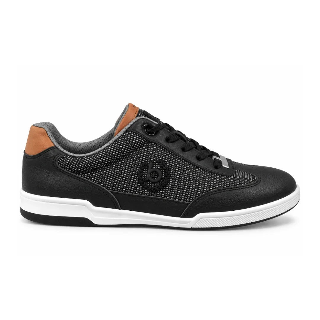 Bugatti Causal Leather Sneakers Men 0109-BLK