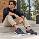 Bugatti Bugatti Causal Leather Sneakers Men 0109-BLU