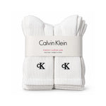 Calvin Klein 6-Pack Monogram Cushion Crew Socks Men