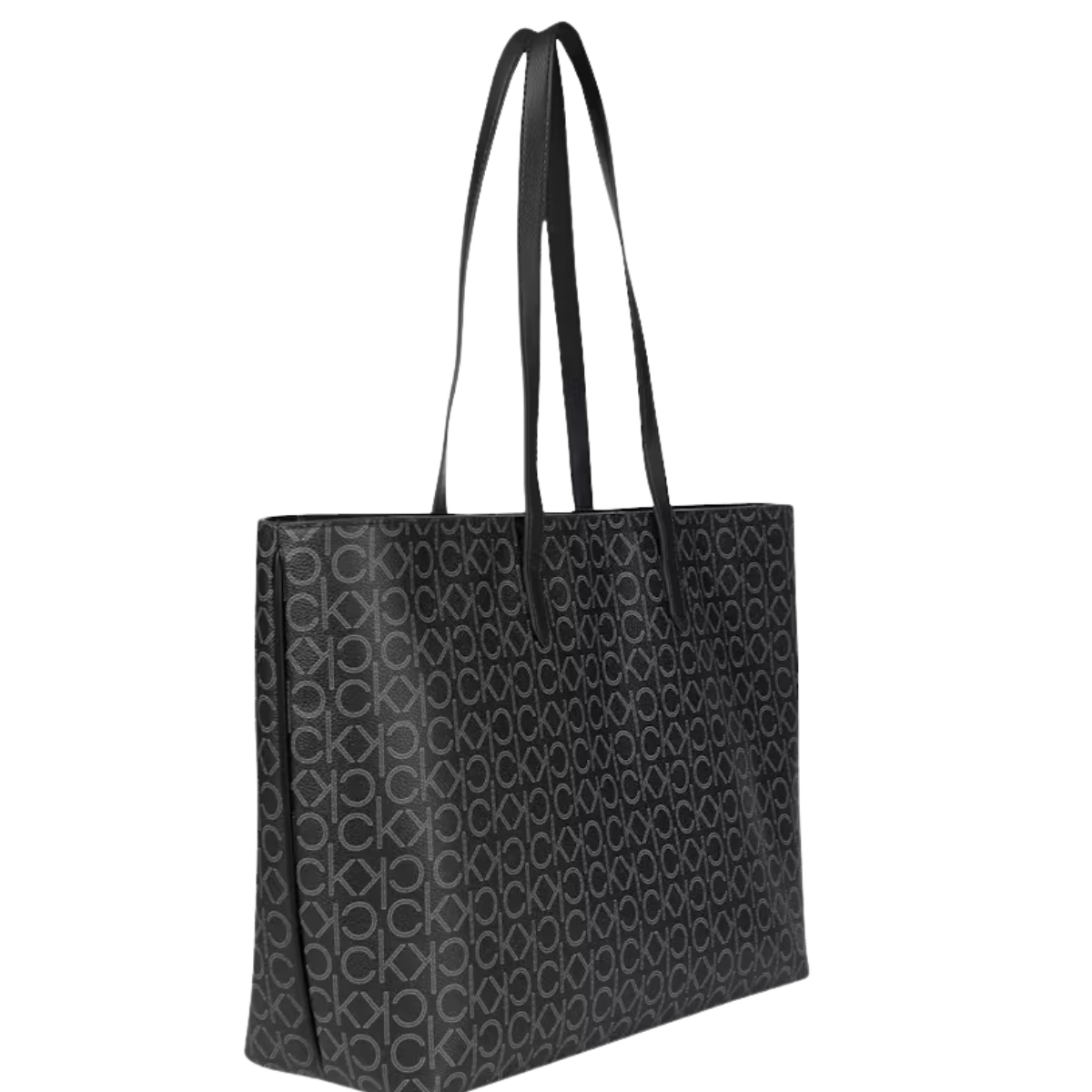 Calvin Klein All-Over Monogram Tote Bag Women - COL - Coal