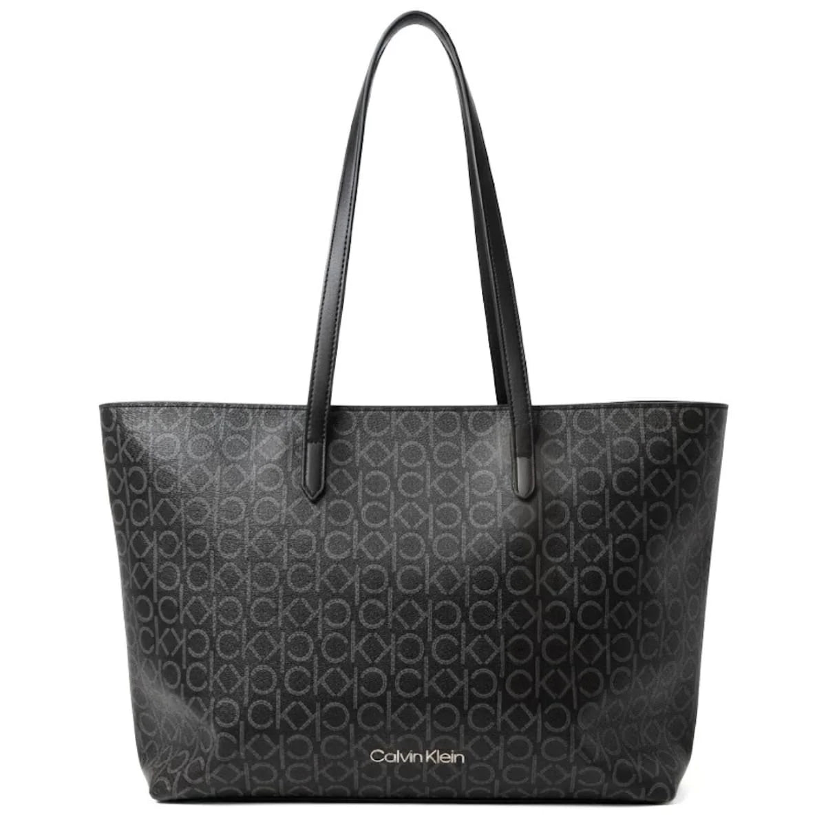 Calvin Klein All-Over Monogram Tote Bag Women - COL - Coal