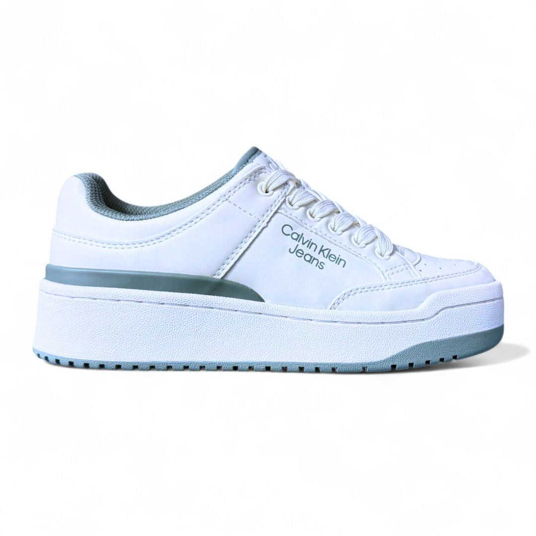 Calvin Klein Ansly Sneakers Women - WHTGRN - 36.5 / White/ Green