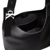 Calvin Klein Archive Hardware Buckle Shoulder Bag - BLK - Black